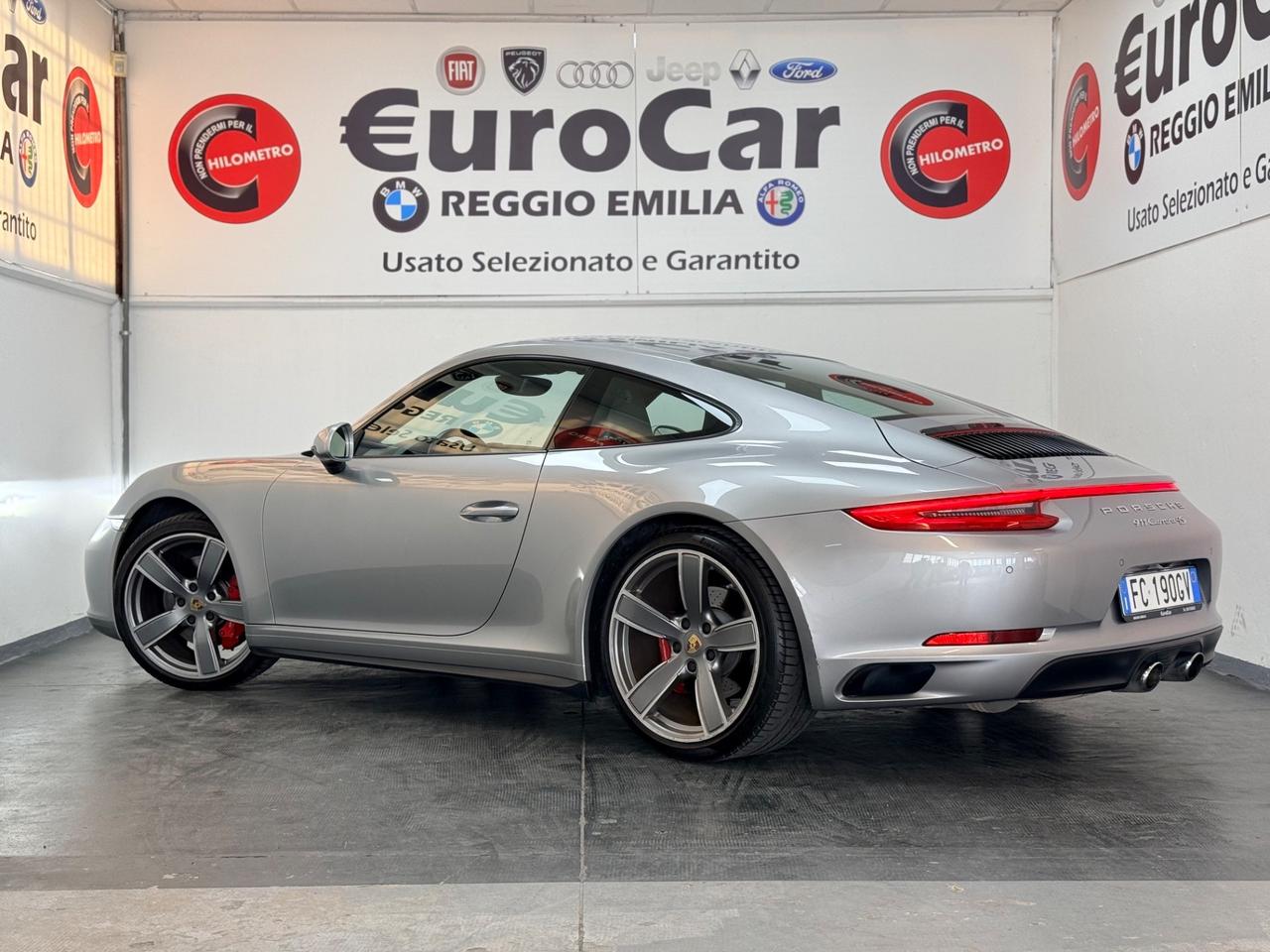 Porsche 911 3.0 Carrera 4S 420cv 04/2016 LIFT SCARICHI 4 RUOTE STERZ VENTILATI UFFICIALE ITA