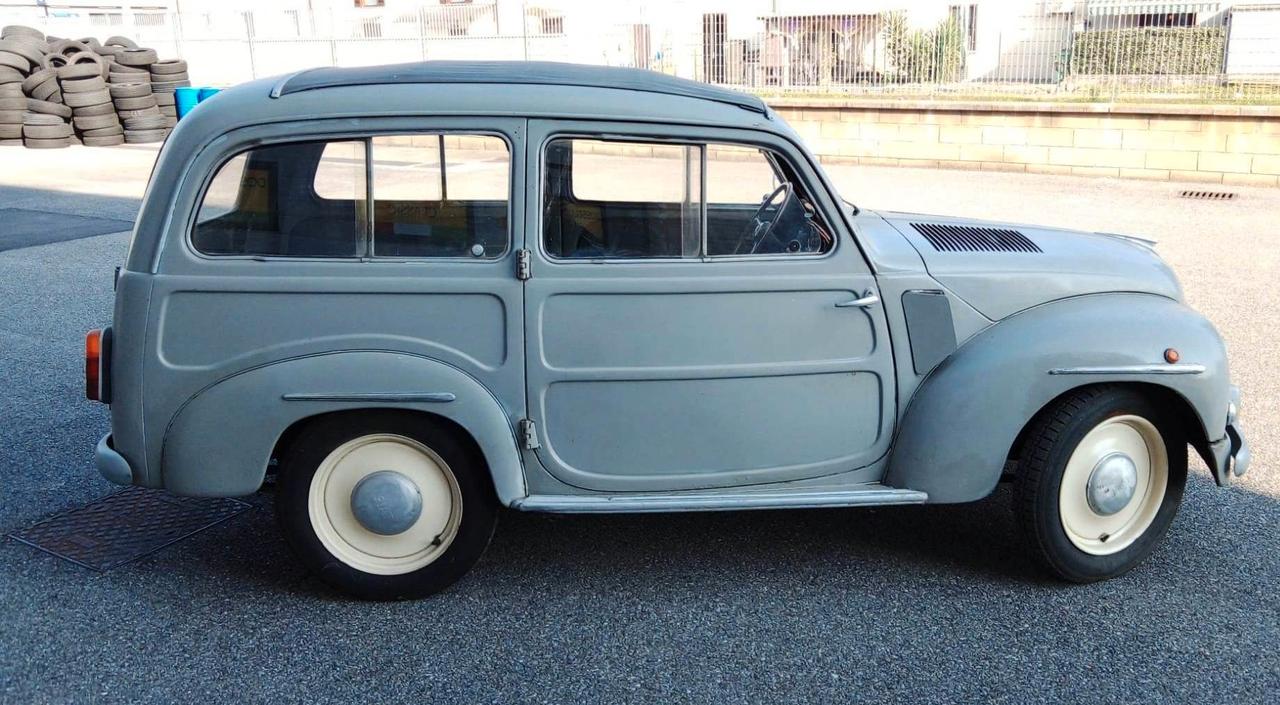 FIAT 500 C TOPOLINO GIARDINETTA BELVEDERE - ASI - 1953