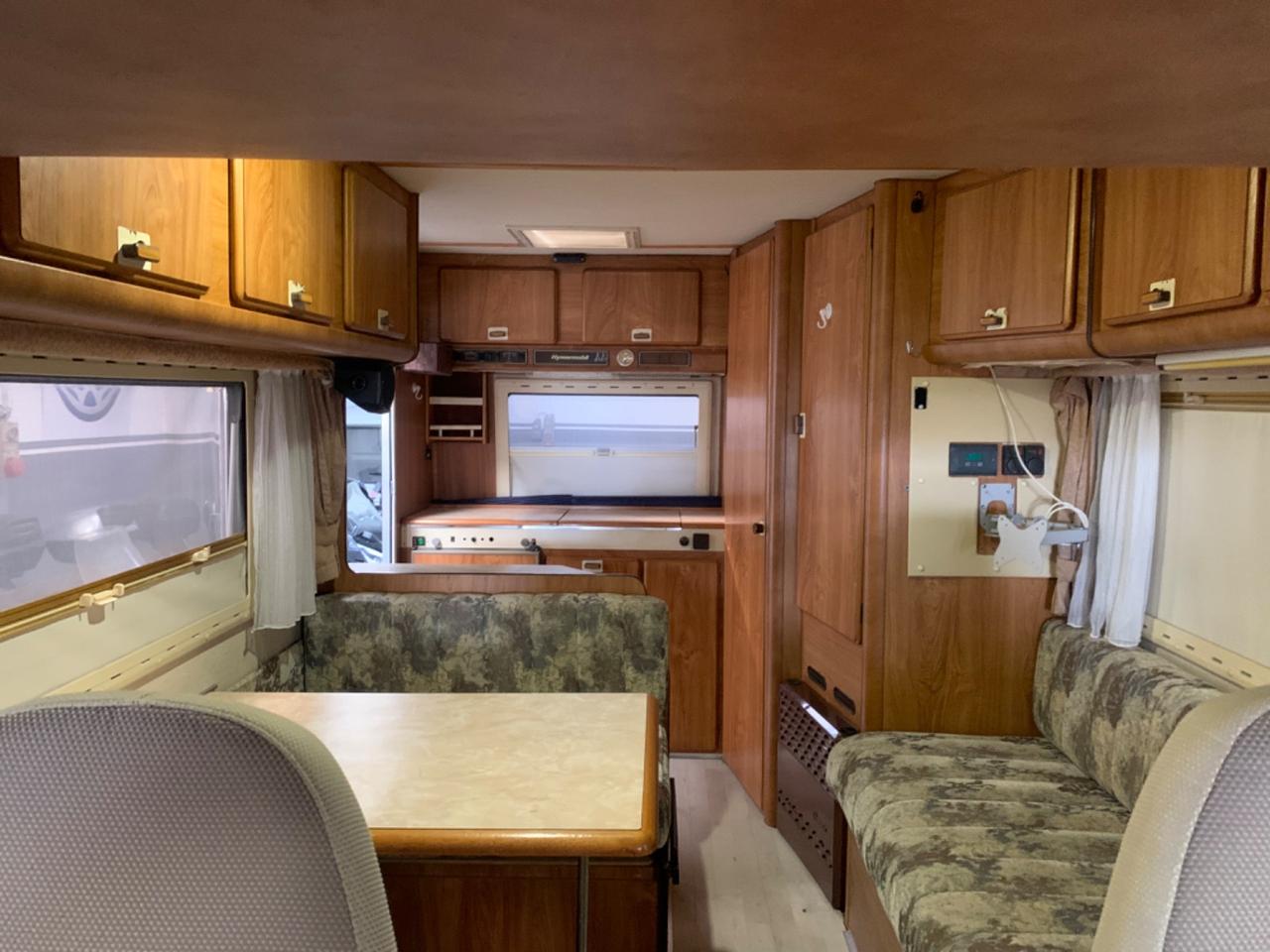 Fiat ducato Hymer 544 2.5cc turbo idrog. porta moto