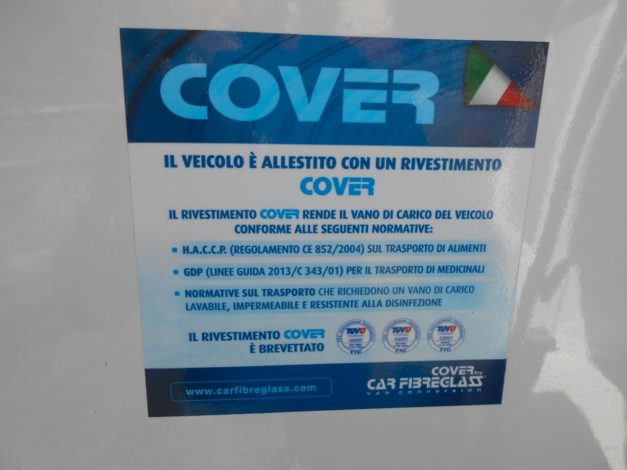 FORD TRANSIT COURIER 1.0 VAN ALLESTITO COVER PER ALIMENTI E MEDICINALI