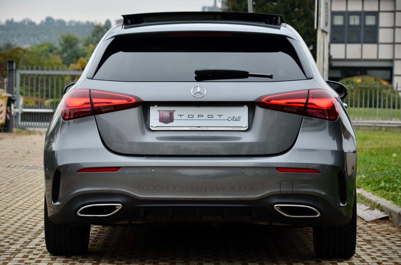 MERCEDES-BENZ A180 AMG LINE PREMIUM PLUS 136cv AUTO, UNICOPROPRIETARIO, TETTO, NIGHT PACK, FARI LED, LUCI 64 COLORI, PERMUTE