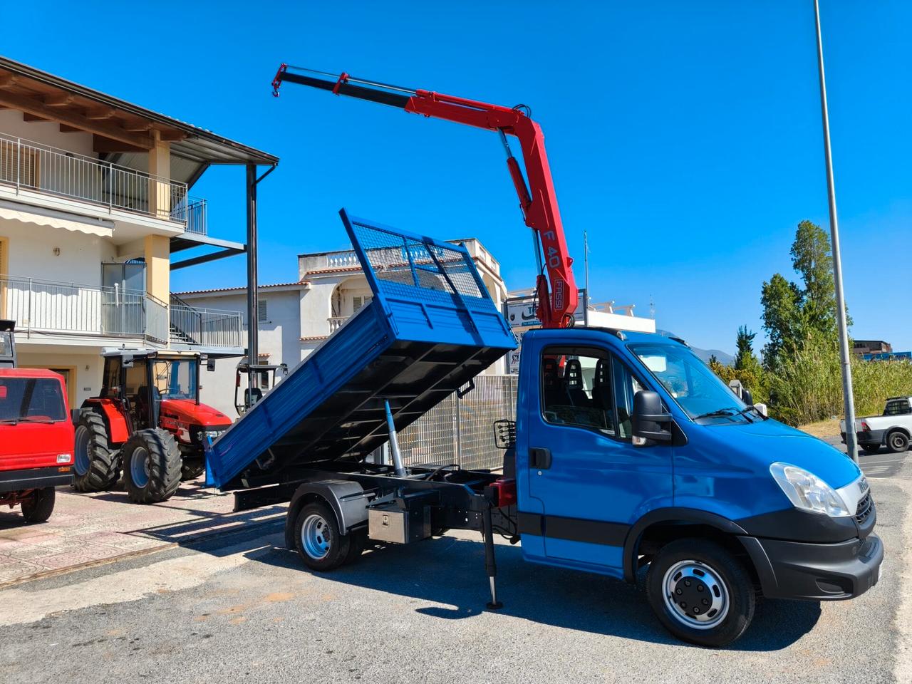 Iveco Daily 35 C15 Ribaltabile + Gru - 2013