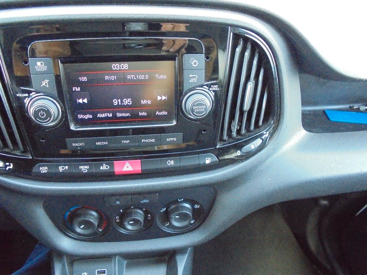 Fiat Doblò MAXI 1.4 T-Jet Natural Power PL-TN Cargo Maxi Lamierato SX