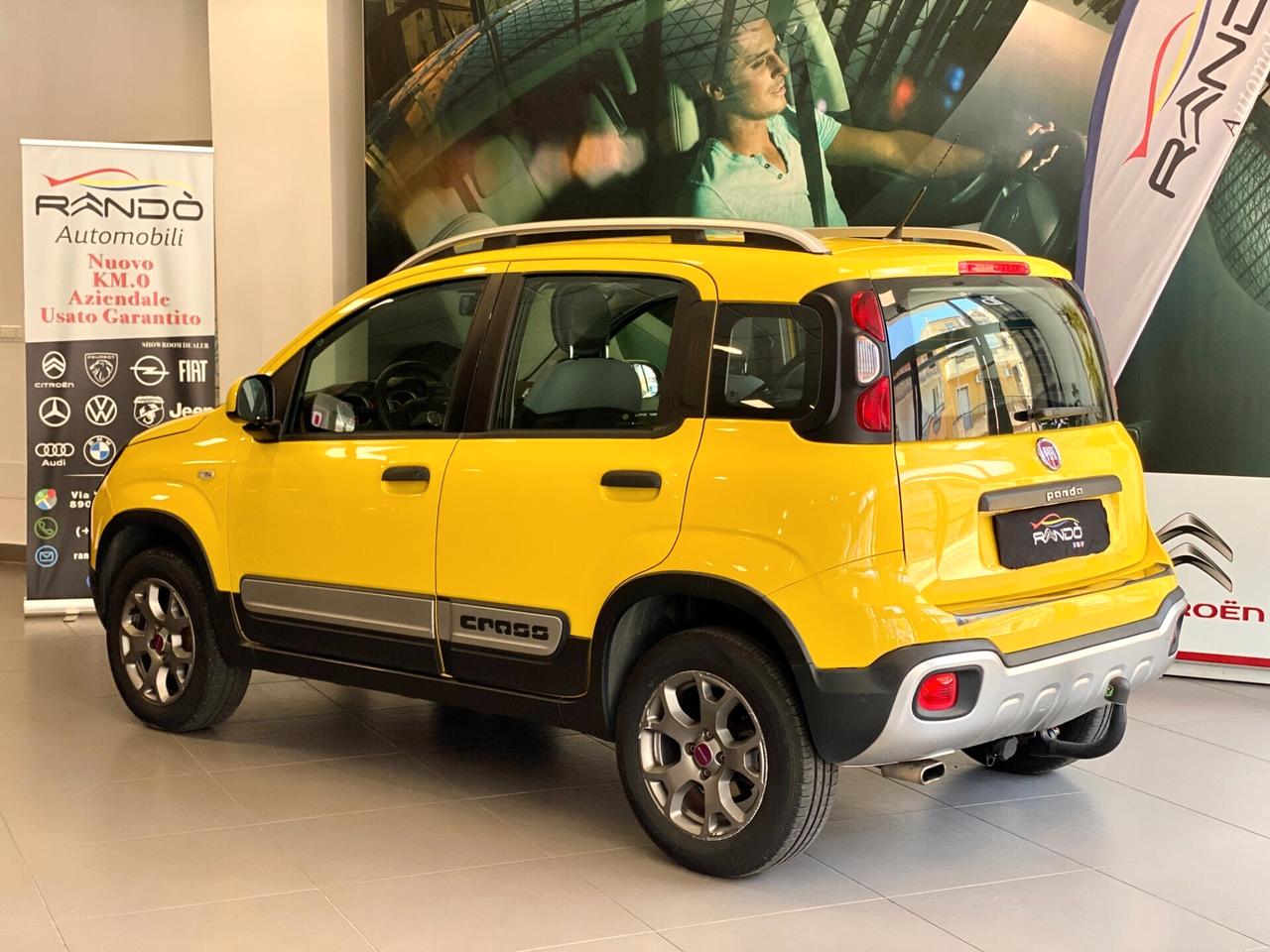 Fiat Panda 1.3 MJT 80 CV 4X4 CROSS - GANCIO DI TRAINO OMOL.