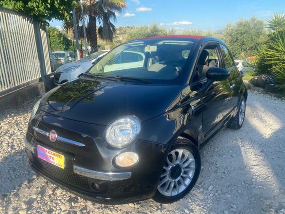 Fiat 500c Cabrio 1.2 Lounge Capote Rossa2014