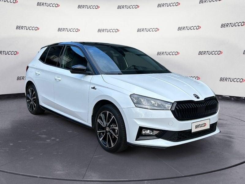 Škoda Fabia 4ª serie 1.0 TSI 95 CV Monte Carlo