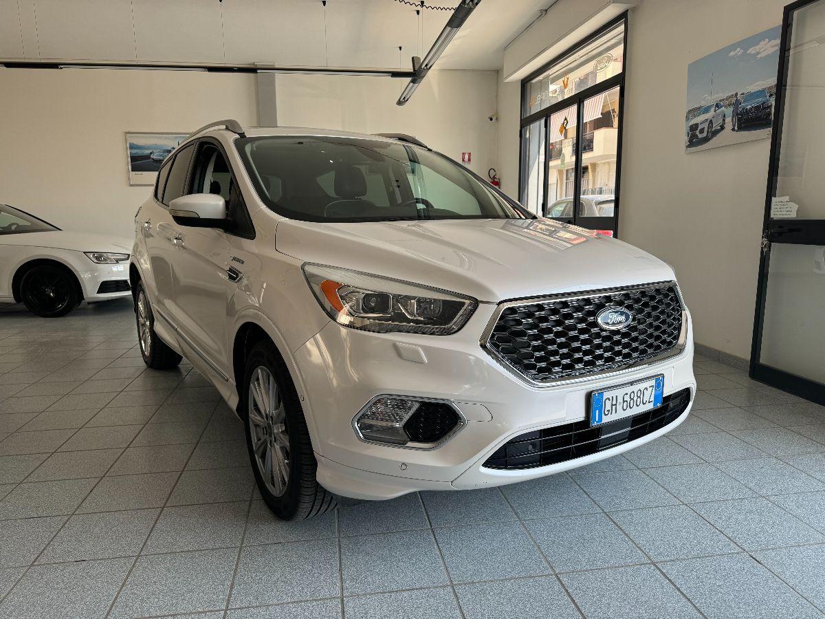 FORD - Kuga - 2.0 TDCI 180 CV S&S P. 4WD Vignale TETTO/ PELLE/ MEMORIE DEI SEDILI/ NAVIGATORE