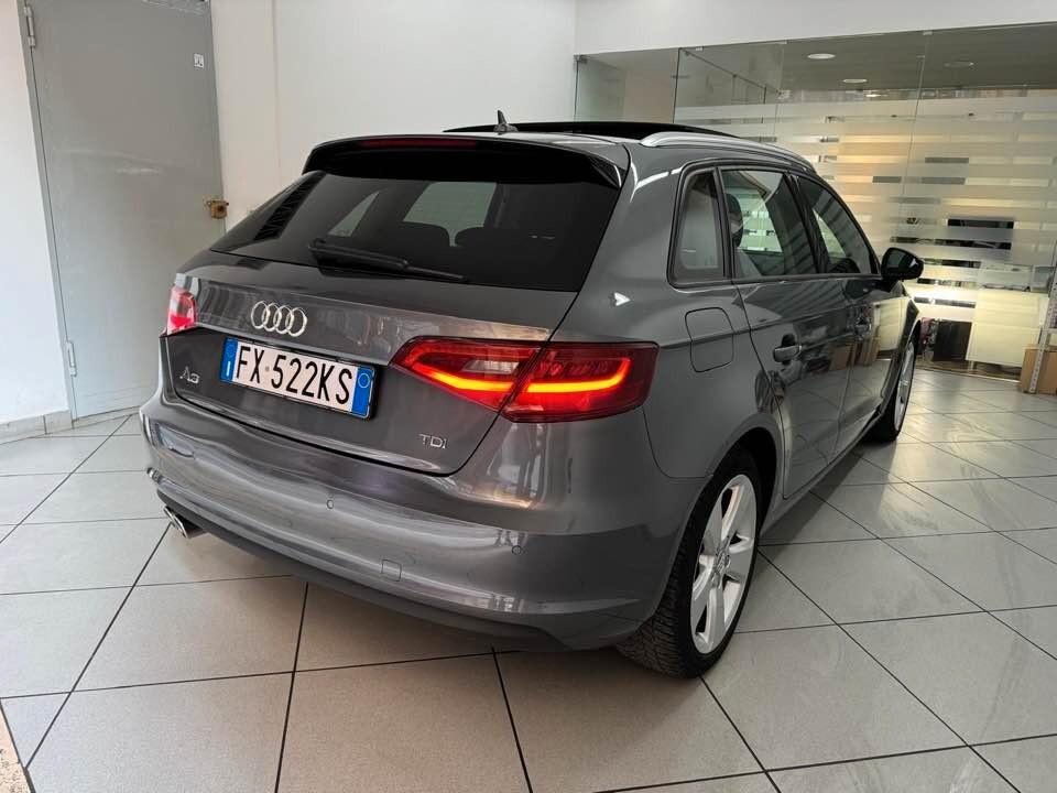 Audi A3 SPORTBACK 2.0 TDI 150 CV Tetto Apribile
