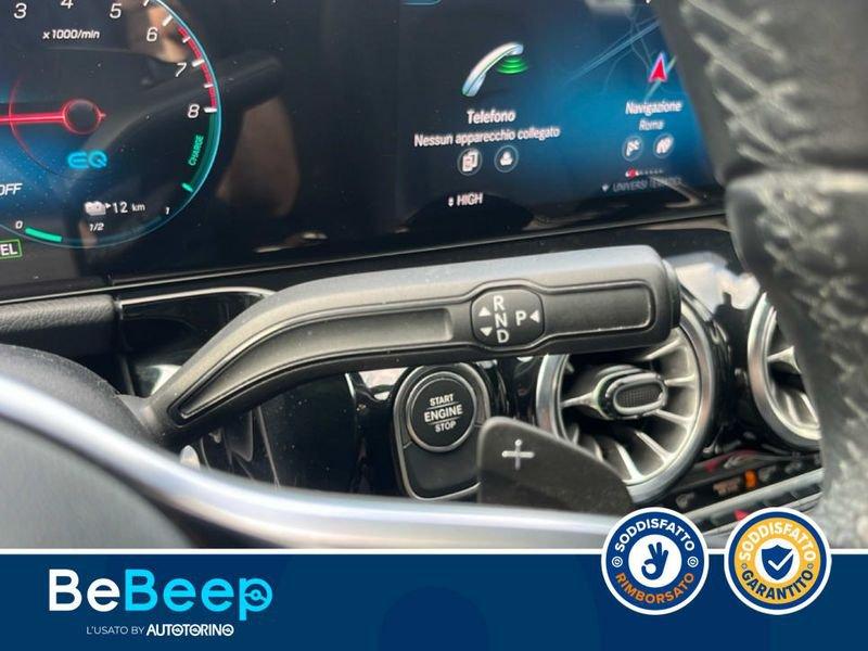 Mercedes-Benz Classe B B 250 E PLUG-IN HYBRID(E-EQ-POWER) SPORT PLUS AUTO