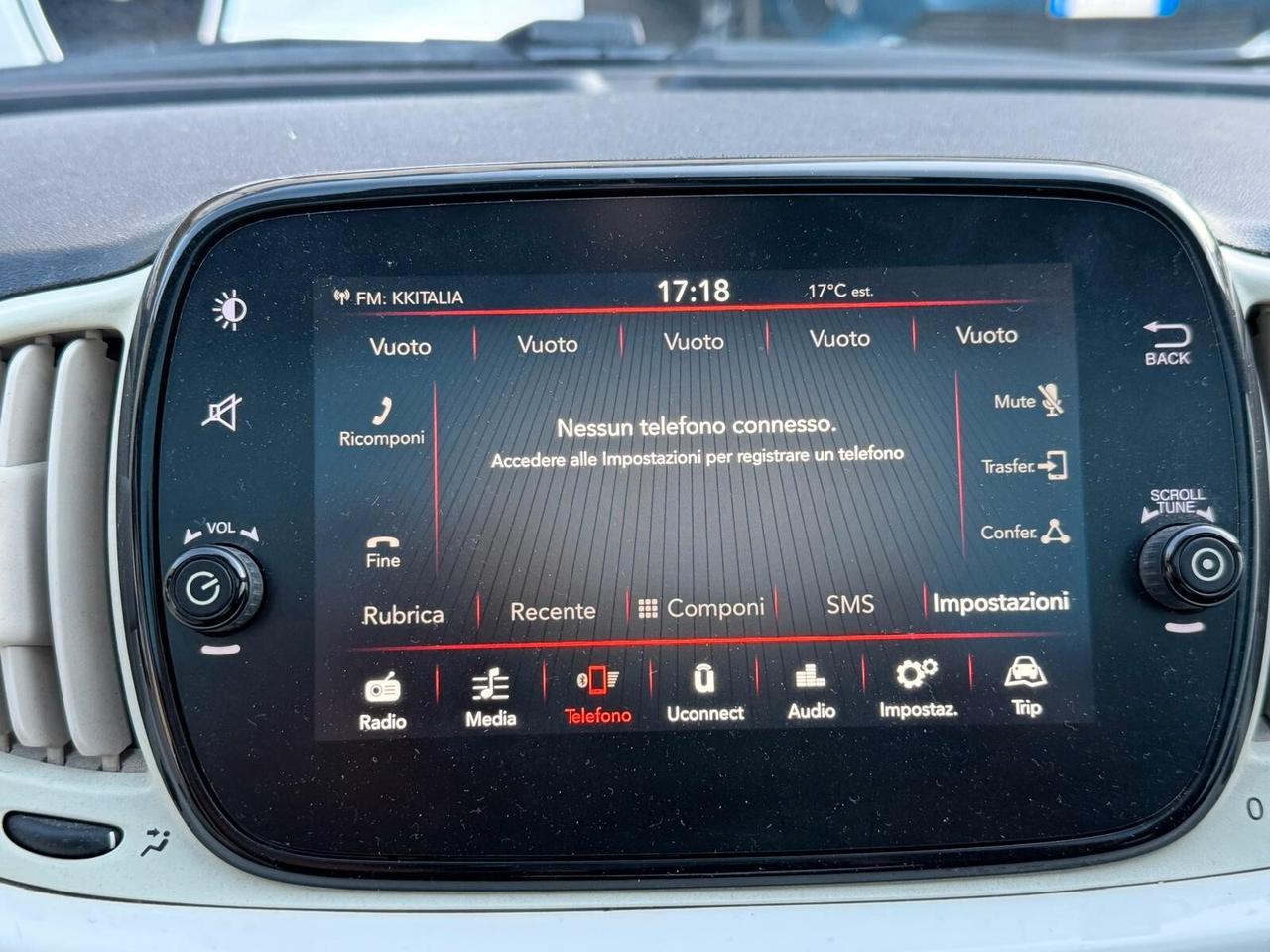 FIAT 500 1.2 GPL 70CV 2019 TETTO PANORAMICO