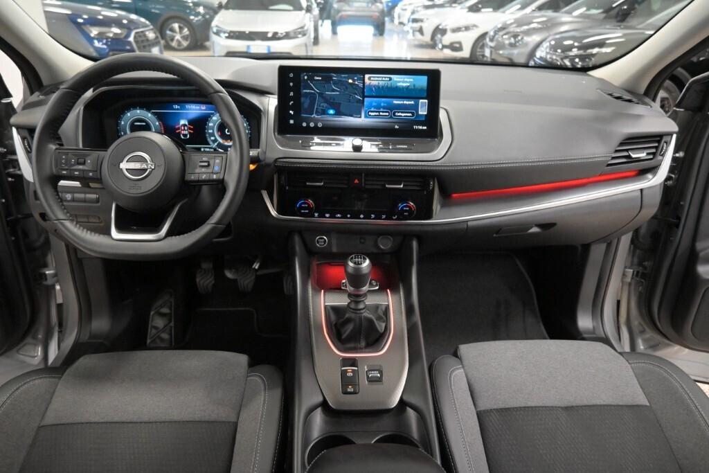 NISSAN QASHQAI 1.3 140CV MHEV 6M. N-CONNECTA ( ADAPTIVE CRUISE - NAVI - COCKPIT - FARI LED - MIRROR - PDC - TELECAMERA 360 - AMBIENT LIGHTS )