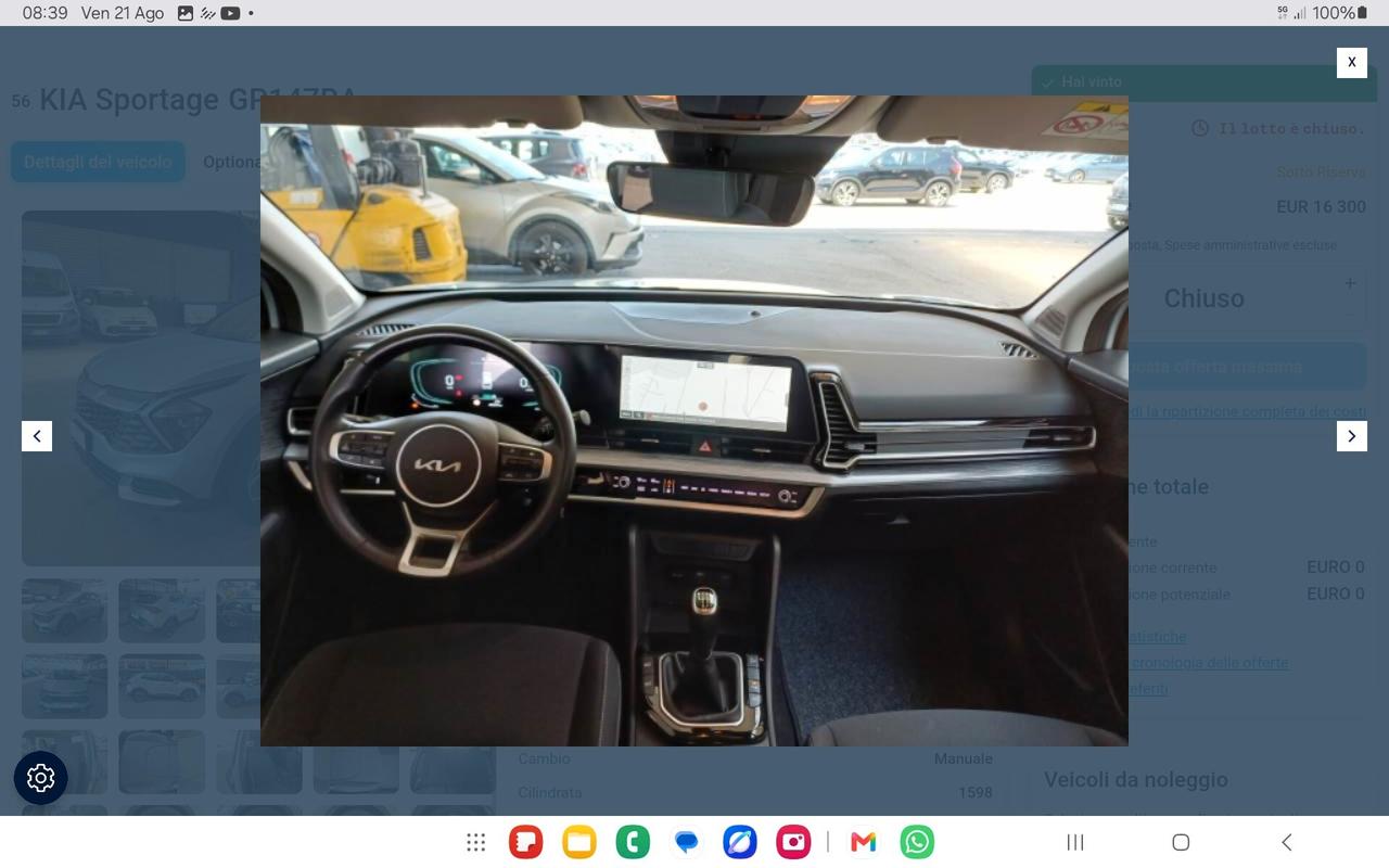 Kia Sportage 1.6 CRDi MHEV Business