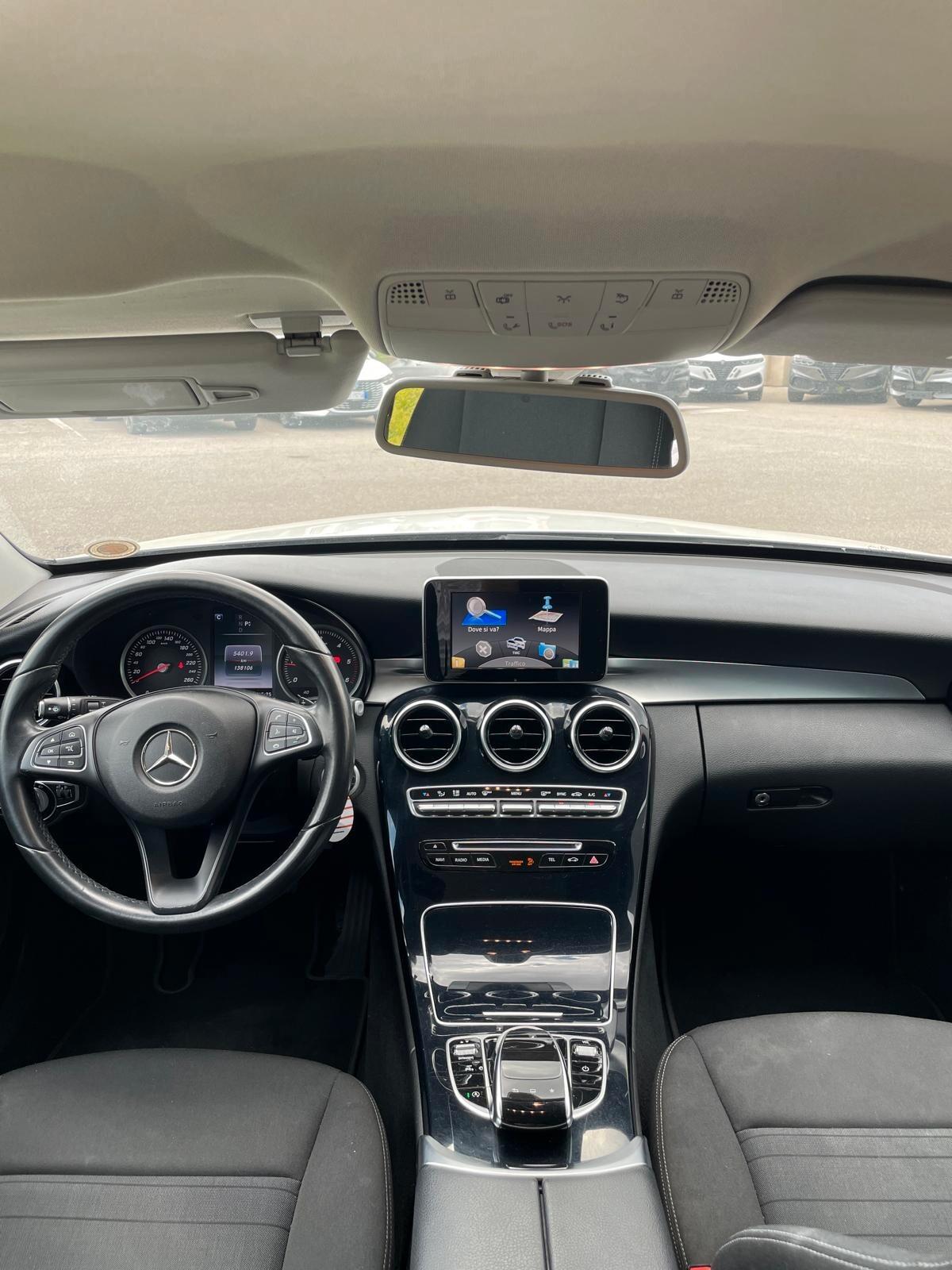 Mercedes Classe C 180 SW Business Automatic 1.6 Diesel 116 CV - Unico Proprietario - 138.000 km