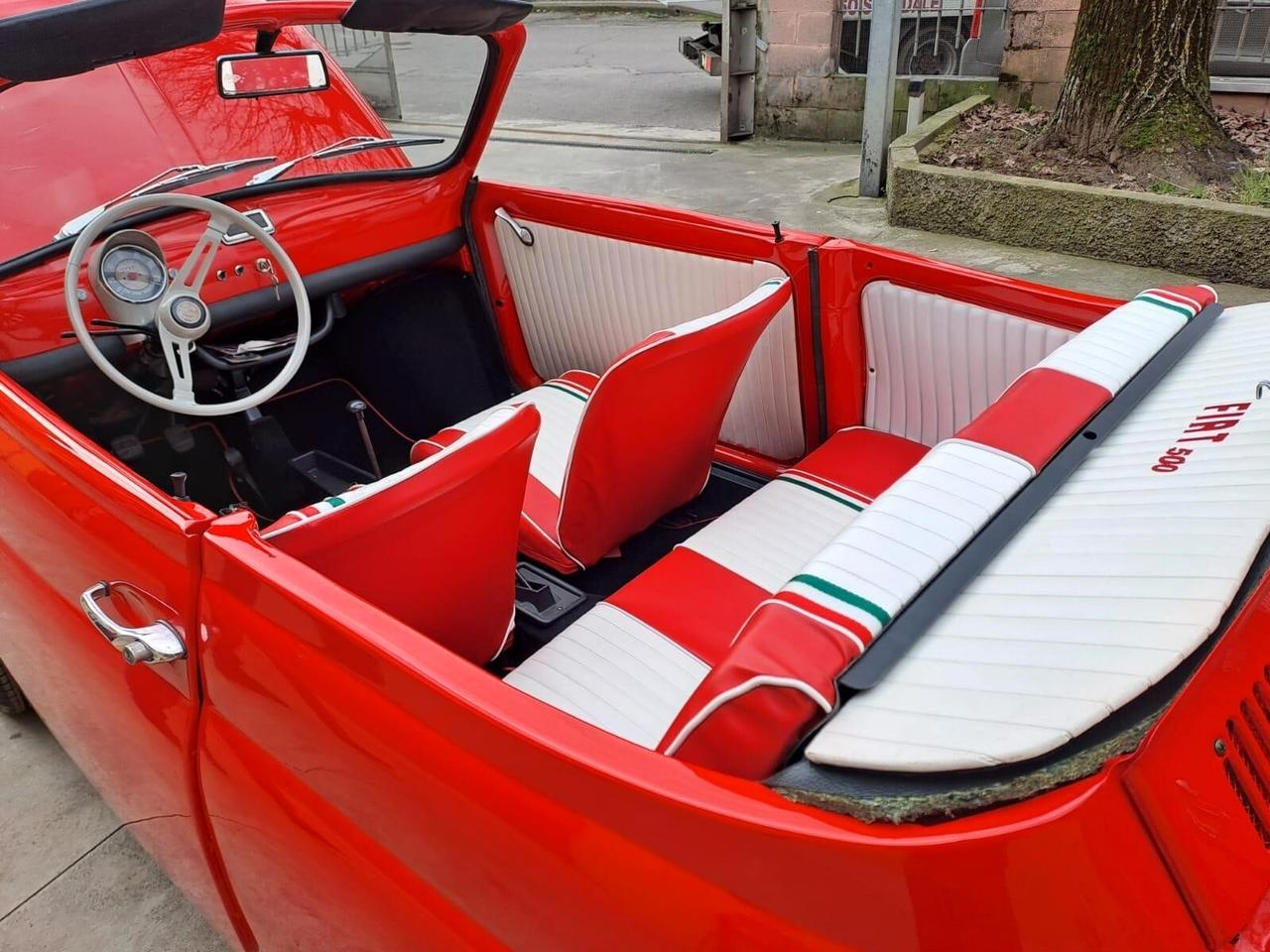 Fiat 500 500F Cabrio del 1970