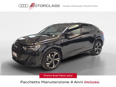 Audi Q3 sportback 35 2.0 tdi identity black s tronic