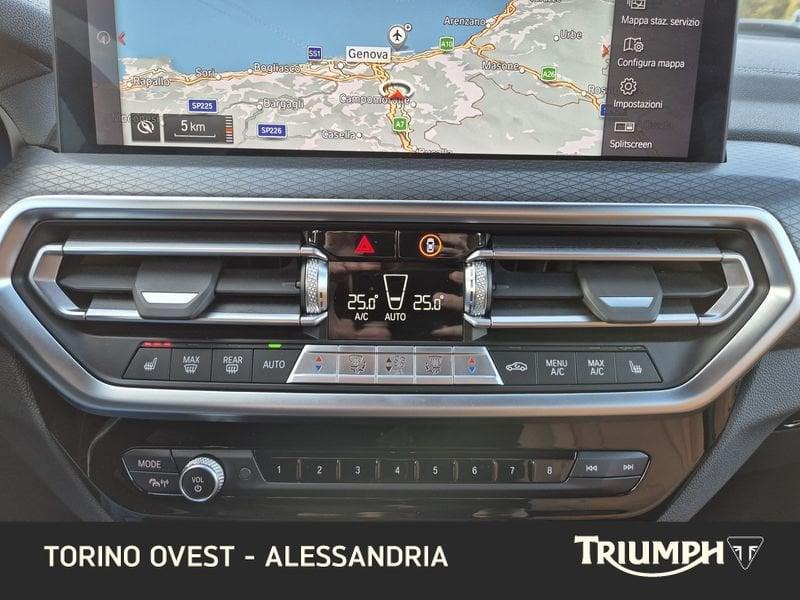 BMW X3 xdrive M40d mhev 48V auto