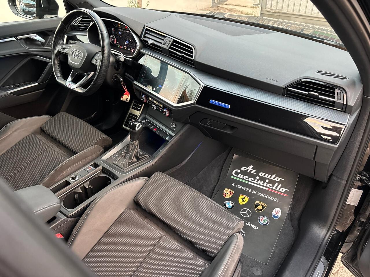 Audi Q3 40 TDI QUATTRO 200CV S tronic IDENTITY BLACK - S-LINE FULL - MY 21