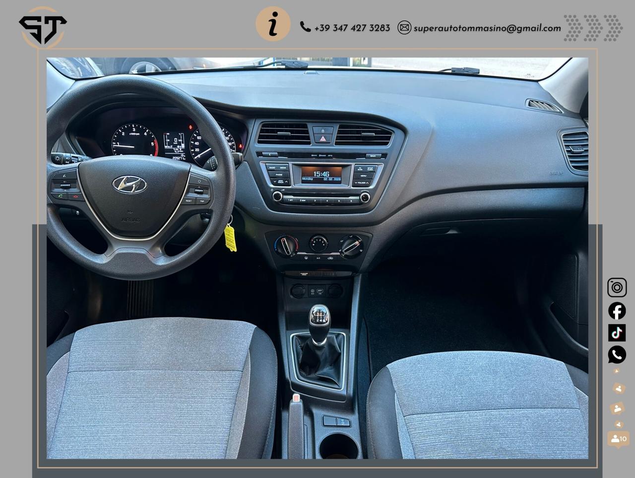 Hyundai i20 CC 1.100 CRDi 12V 5 porte