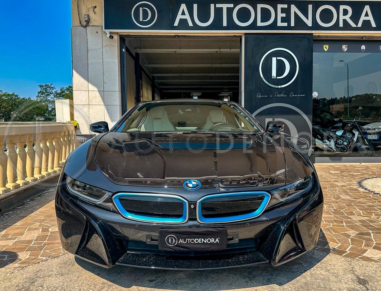 Bmw i8#HYBRID#AUTO#CARBONIO#LED#PELLE#NAVI#CAM