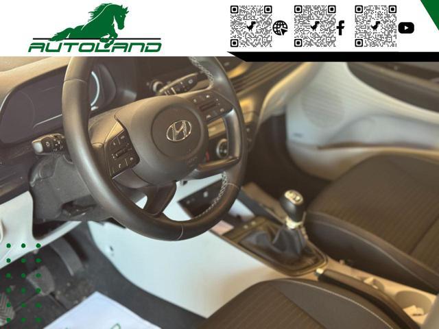 HYUNDAI i20 1.0 MPI TechBose Tagliandi Ufficiali Neo Patentati