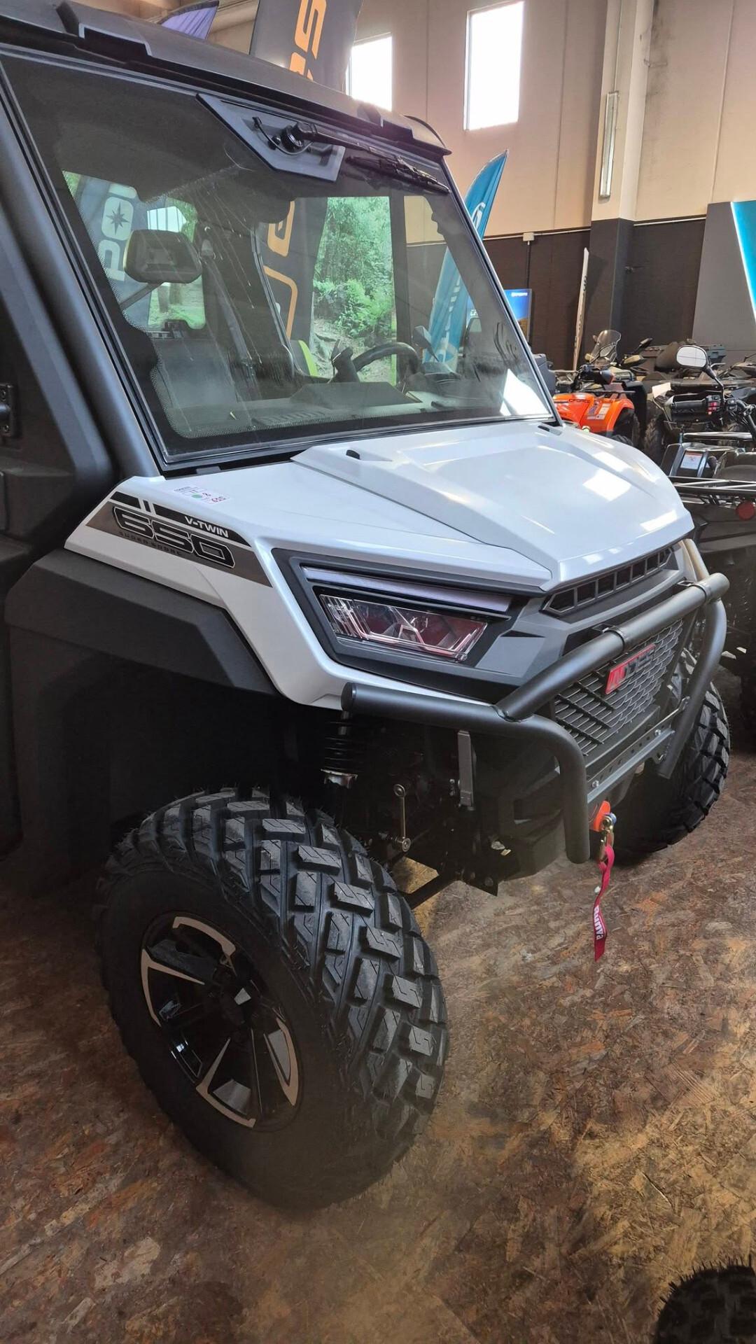 QUADRICICLO UTV - Aodes Workcross 650 Utv - Novità 4x4 - Agricolo con Targa Gialla