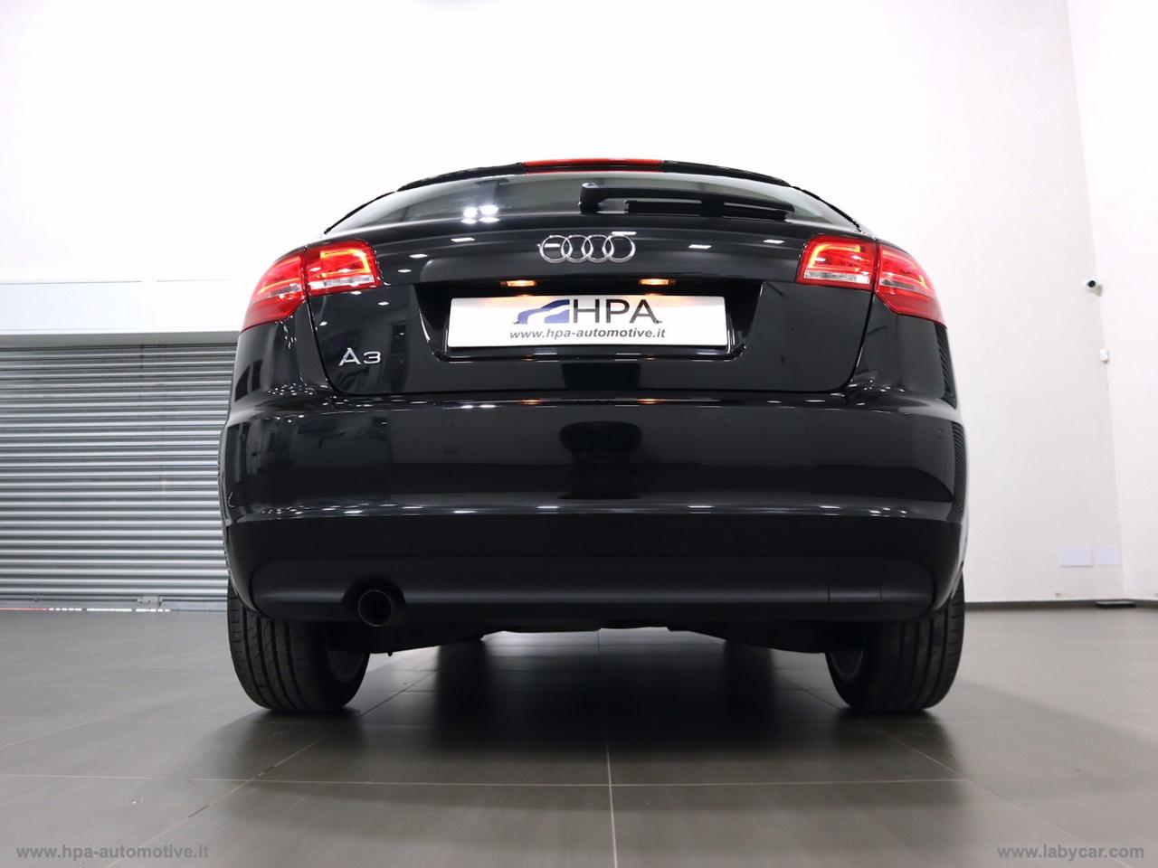 AUDI A3 SPORTBACK 1.6 TDI 105CV BI XENON LED SENSORI CERCHI 17