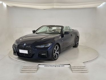 BMW Serie 4 Cabrio Serie 4 G23 2020 Cabrio Diesel 420d Cabrio mhev 48V Msport auto