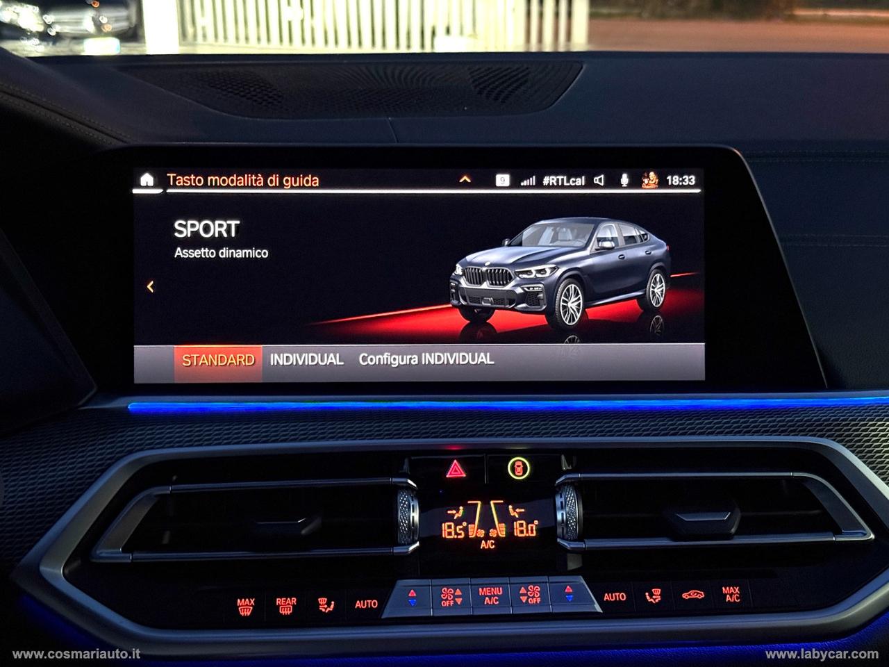 BMW X6 xDrive30d 48V Msport TETTO