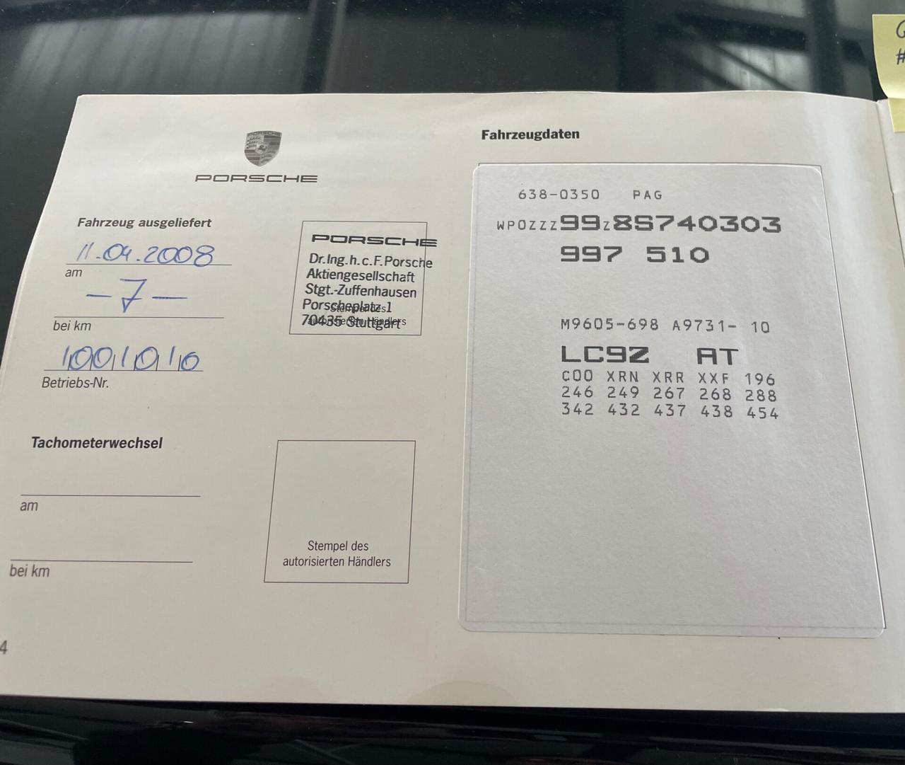 Porsche 911 997 Targa 4