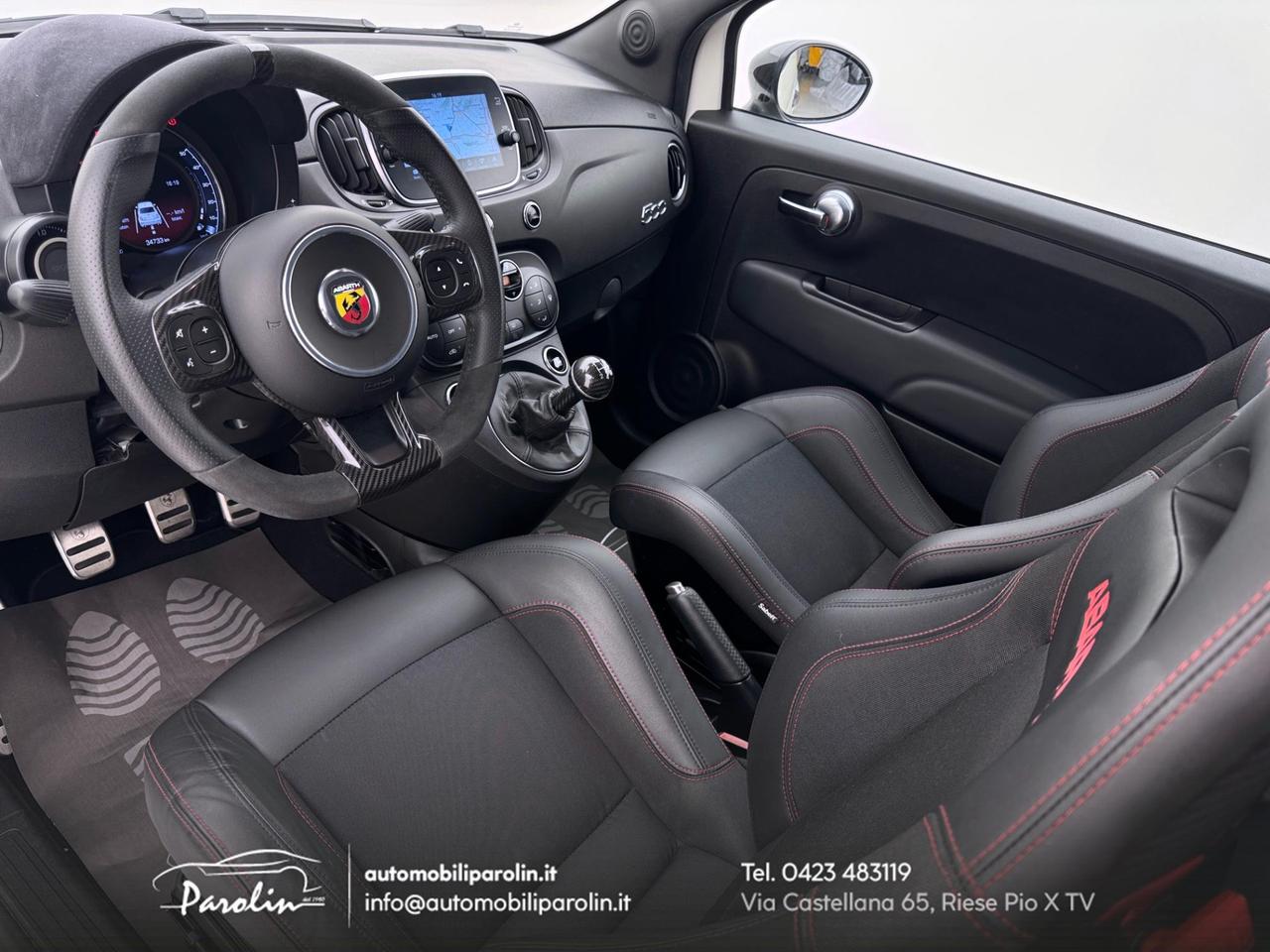 Abarth 595 1.4 t-jet esseesse 180cv Akrapovic-Black pack