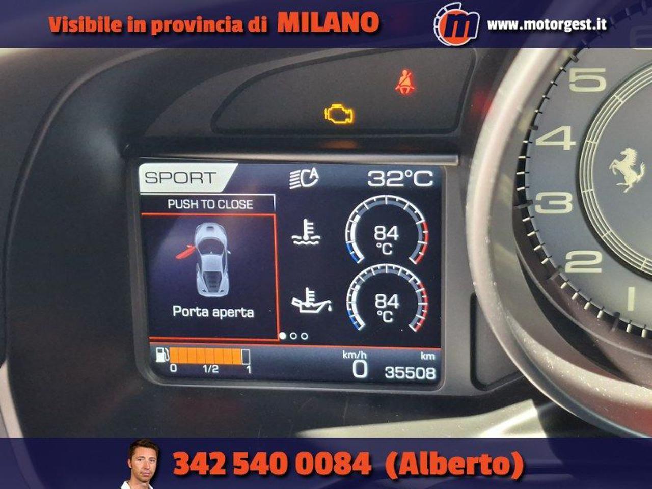 Ferrari F8 Spider Tributo Garanzia Ferrari