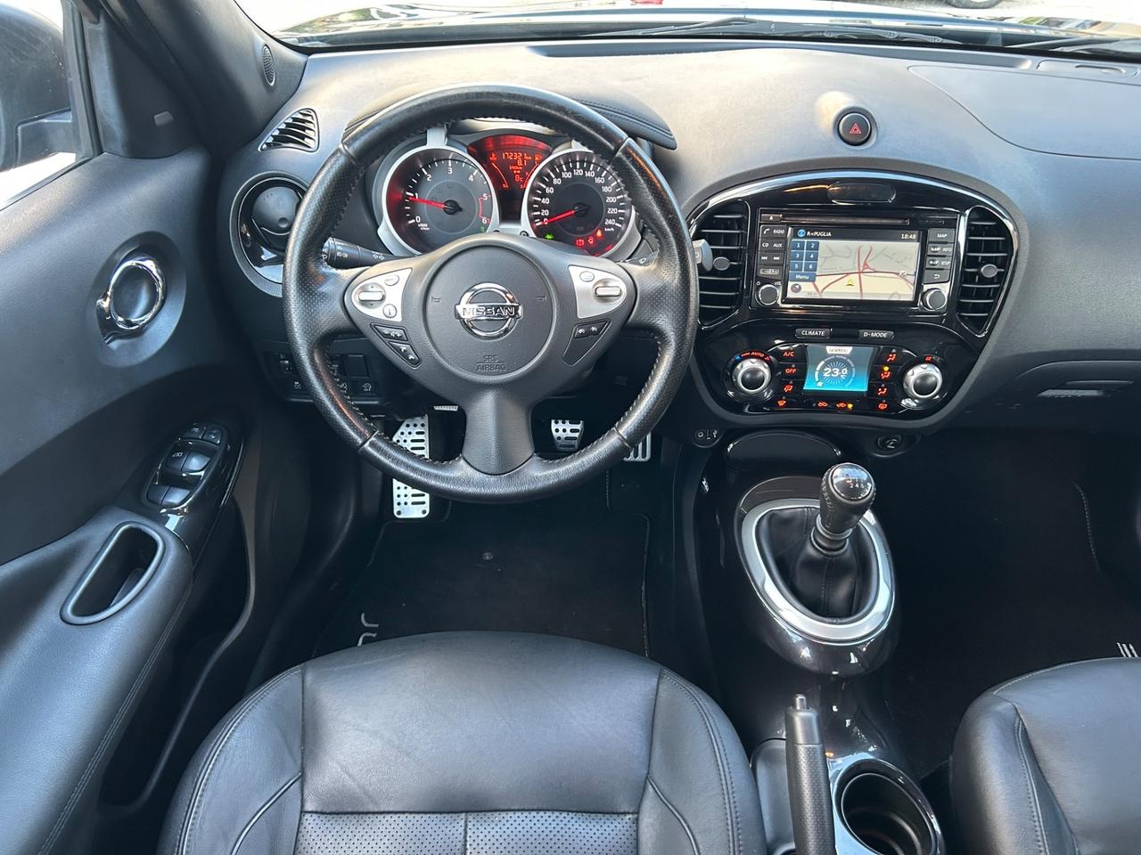 Nissan Juke Tekna 1.5 dci 110 cv 2017 navi camera 360
