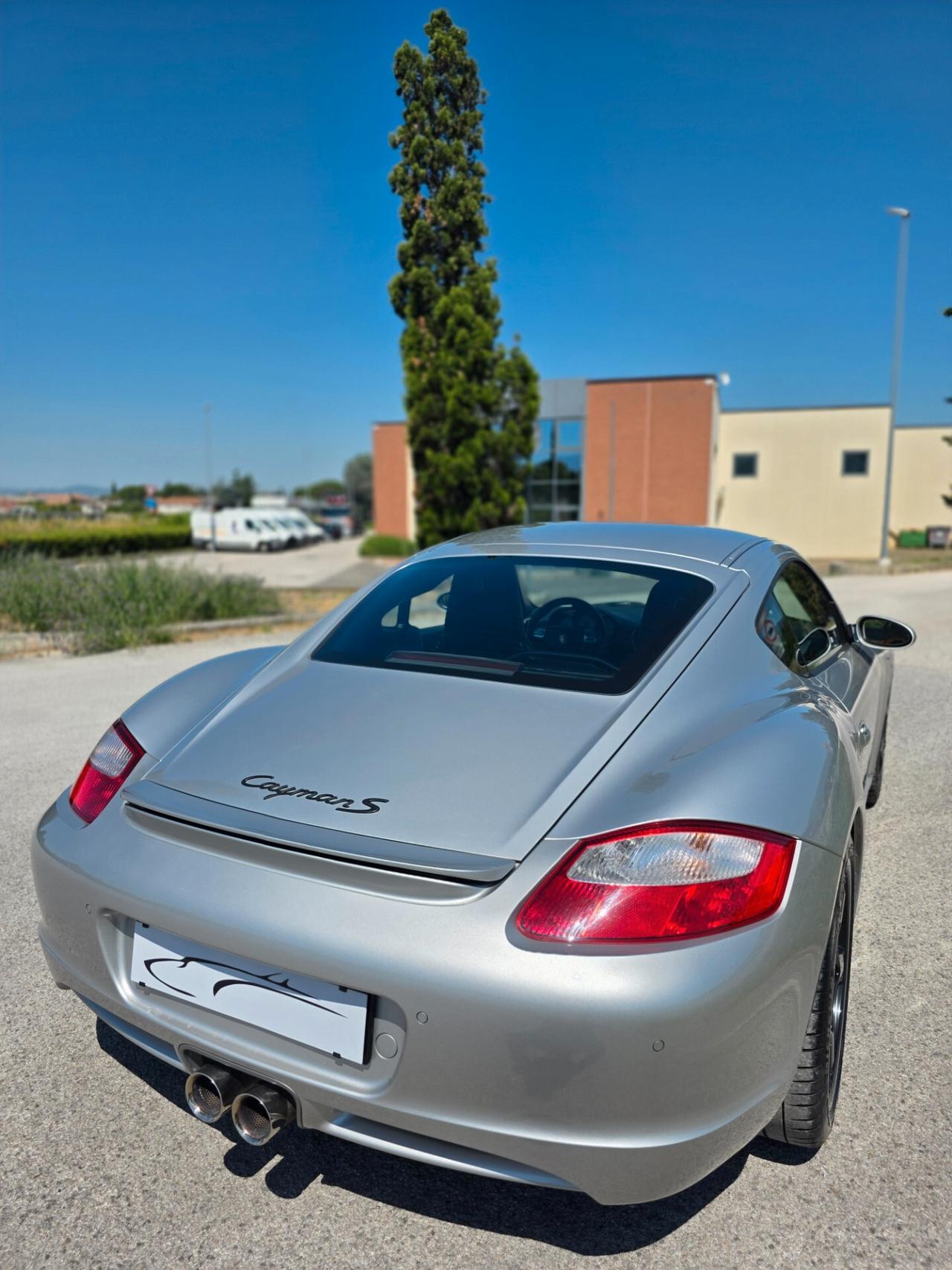 Porsche Cayman 3.4 S Book Service Asi Scarico sportivo