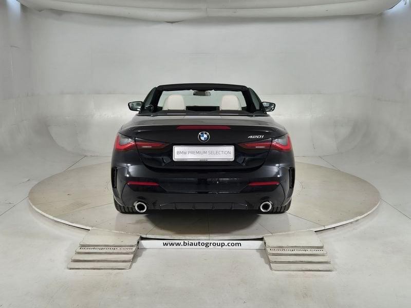 BMW Serie 4 Cabrio Serie 4 G23 LCI 2024 Cabrio 420i Cabrio MSport auto