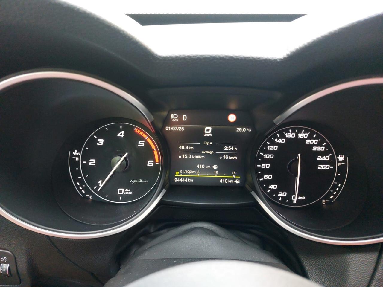 Alfa Romeo Stelvio 2.2 Turbodiesel 210 CV AT8 Q4 Veloce MOTORE NUOVO