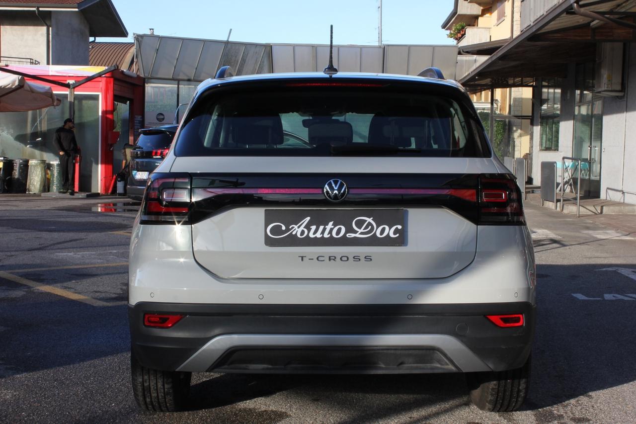 Volkswagen T-Cross 1.0 TSI Style BMT UNICO PROPRIETARIO, TAGLIANDI CERTIFICATI !!