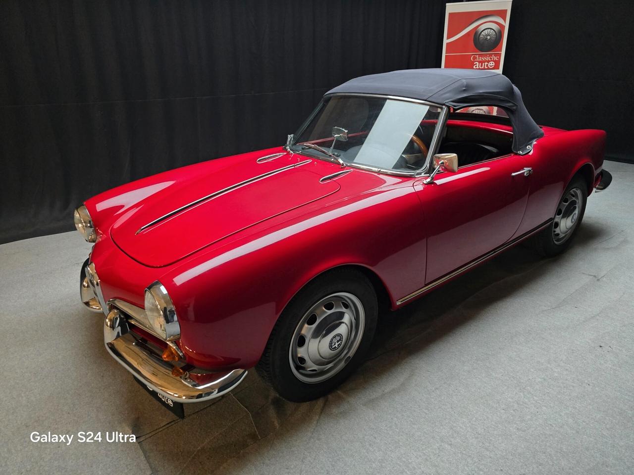 Alfa Romeo Giulietta SPIDER PASSO CORTO ASI con CRS