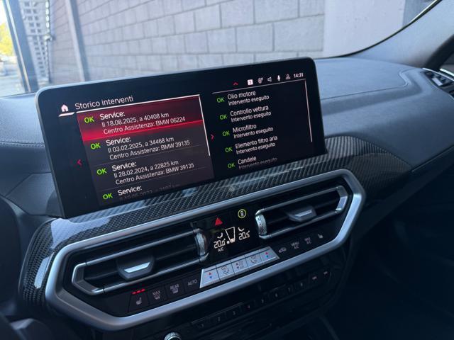 BMW X4 M COMPETITION GARANZIA 05/2027 SERVICE IVA