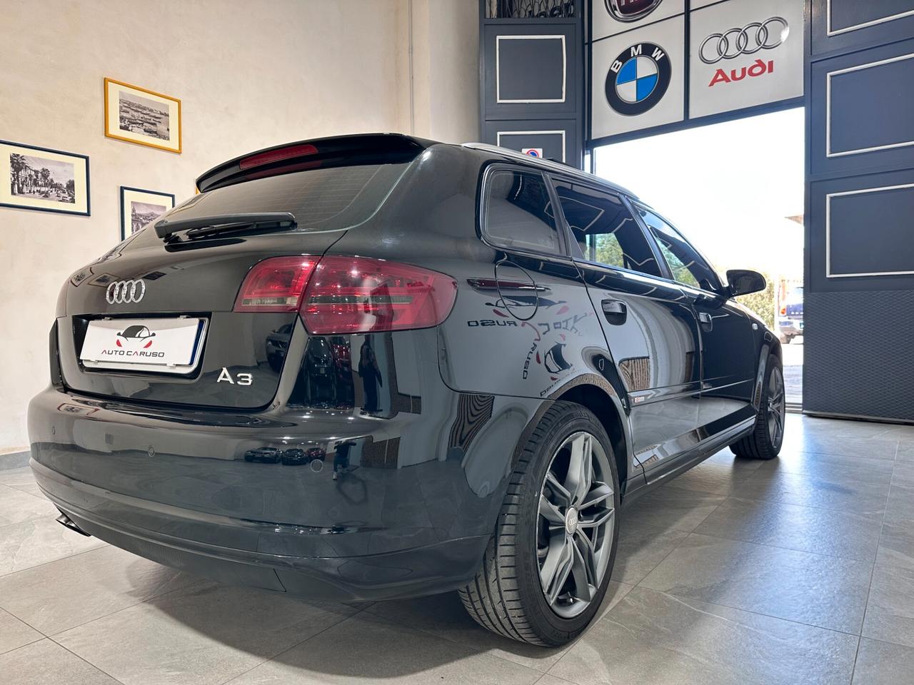 Audi A3 SPB 2.0 TDI 140cv S LINE - FULL - TETTO - NAVI - LED -