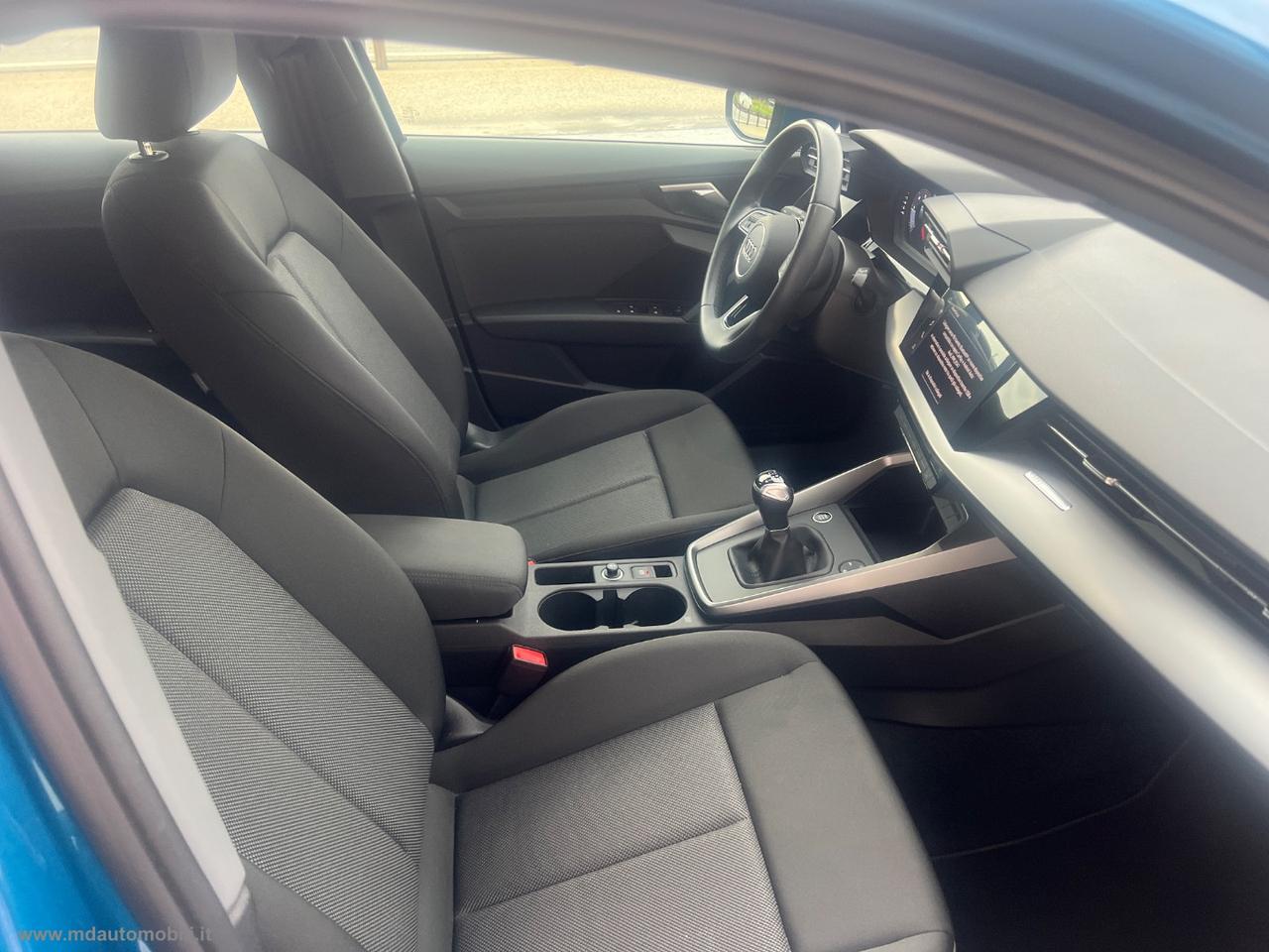 AUDI A3 SPB 30 TDI Business SOLO KM.26500 RETROCAMERA