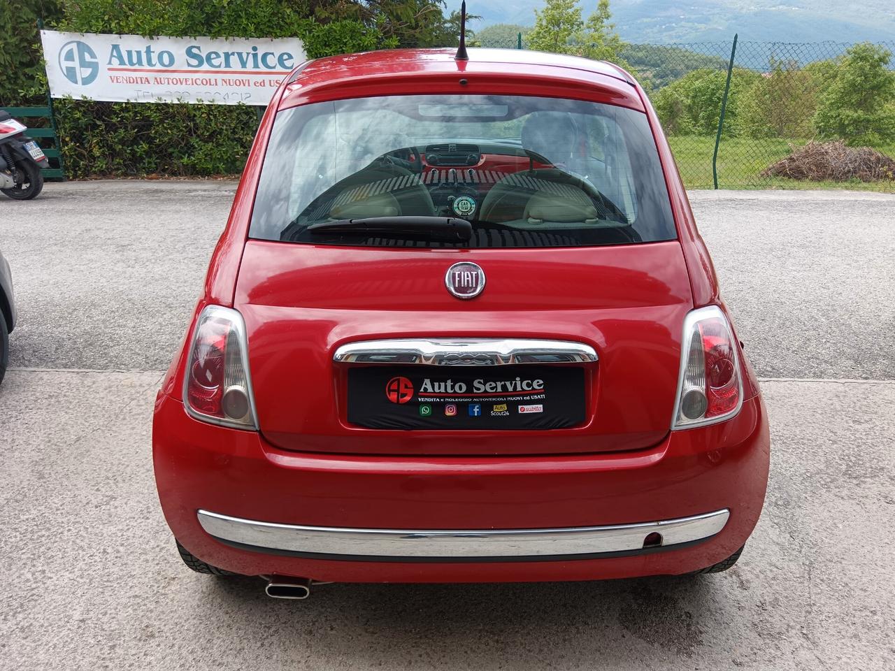 Fiat 500 1.3 MJT 75CV TETTO PANORAMICO