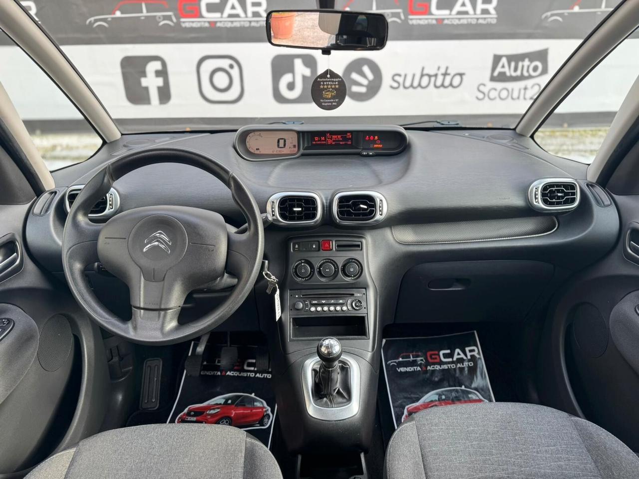 Citroen C3 Picasso 1.2 Benzina 110 Cv Exclusive