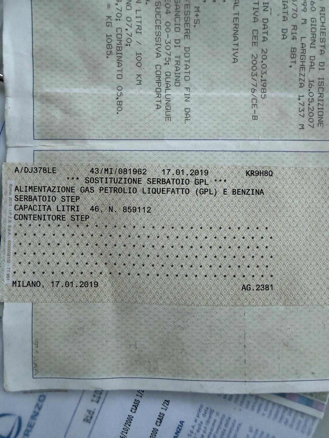 Opel Corsa 1.2 benzina-GPL EURO4 NEOPATENTATI