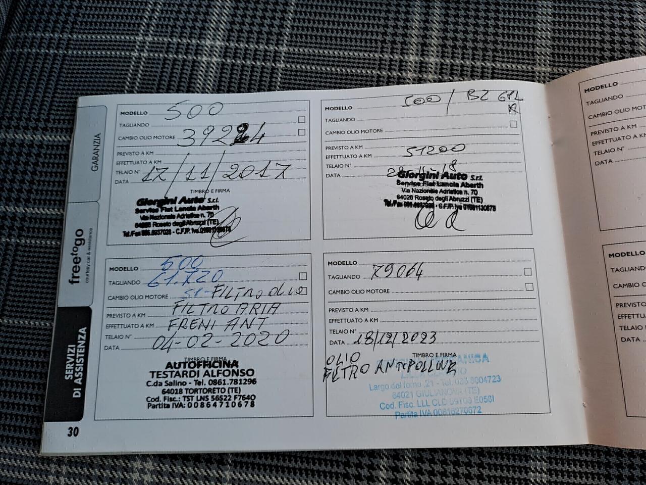 Fiat 500 1.2 Lounge GPL SOLI 91000KM