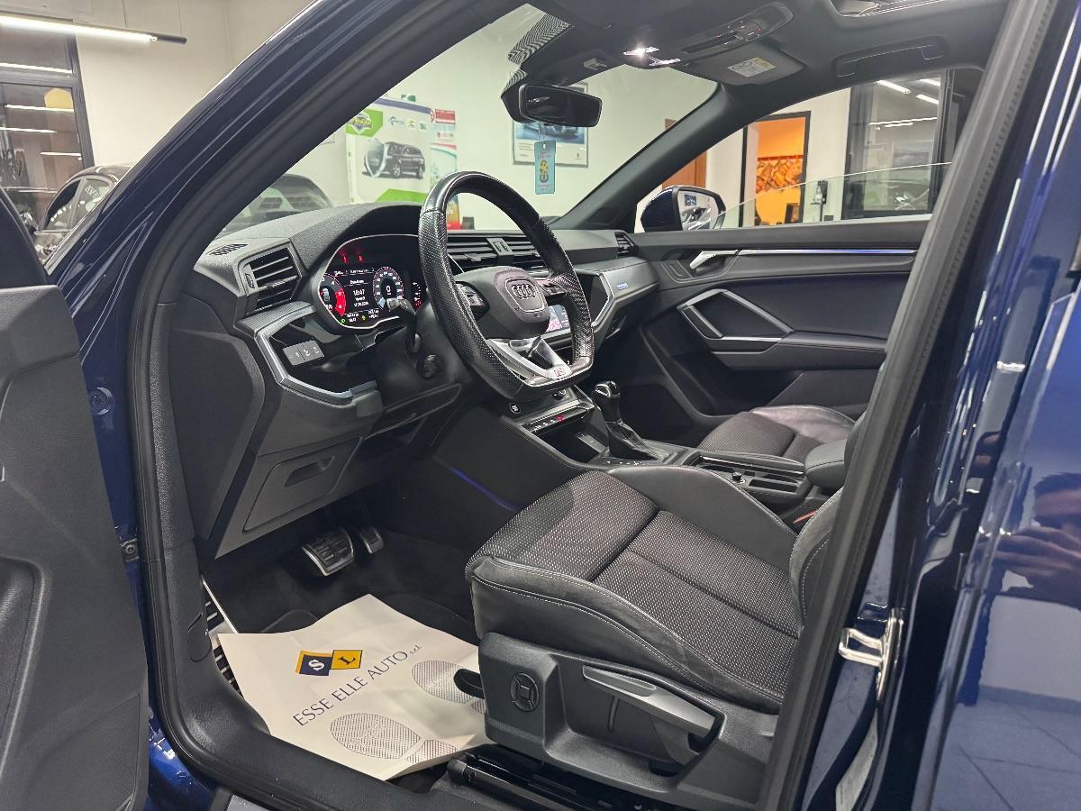 AUDI Q3 SPORTBACK 35 TDI 3XS-LINE QUATTRO TETTO/ LUCI AMBIENTE/ LED/ RADAR