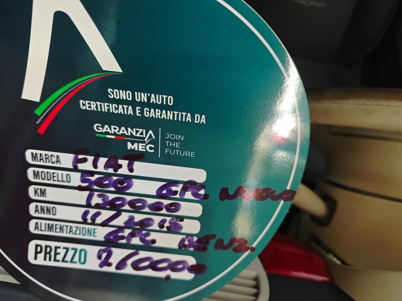 Fiat 500 1.2 EasyPower Lounge