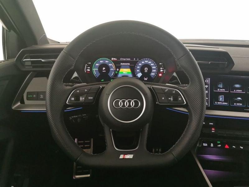 Audi A3 NUOVA SPORTBACK Sportback 40 1.4 tfsi e Identity Black s-tronic