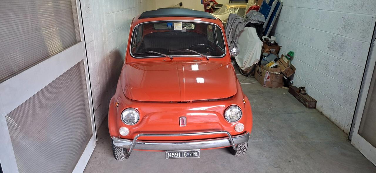 Fiat 500L DOCUMENTI E TARGA ORIGINALI ASI TUTTA RESTAURATA NEL 2014