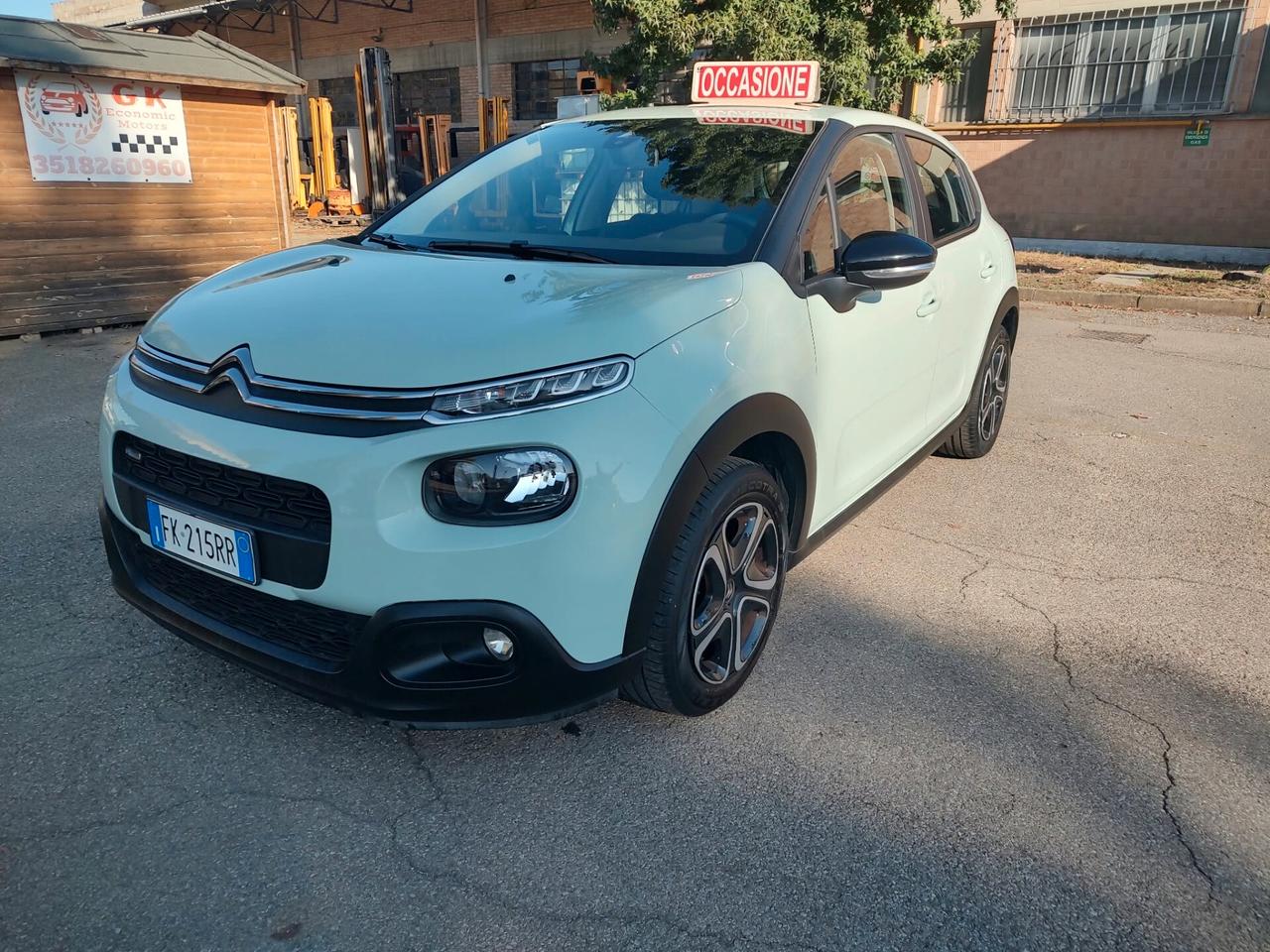 Citroen C3 PureTech 68 Feel, BENZINA, OK NEOPATENTATI, GARANZIA L.12 MESI