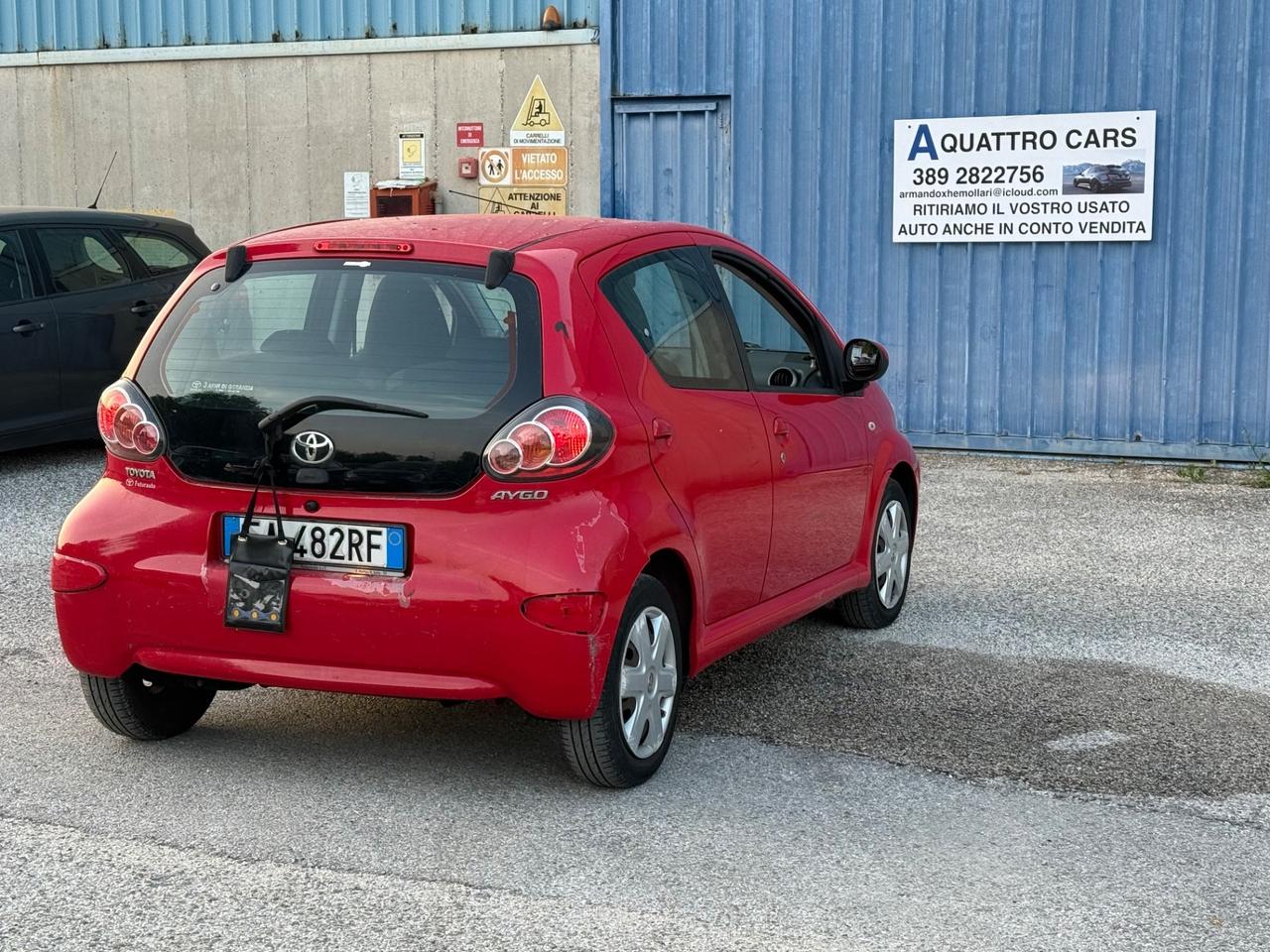 Toyota Aygo 1.0 12V VVT-i 5 porte Now